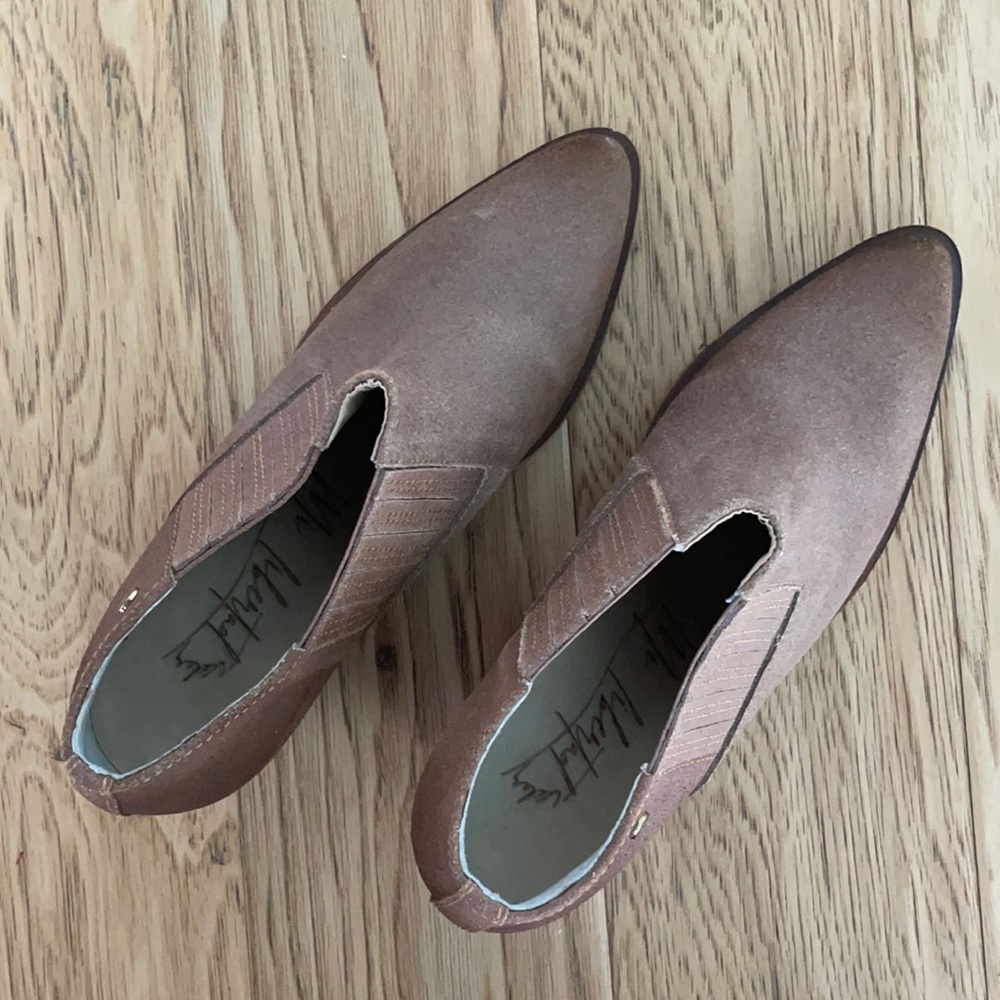 Leather ankle boots